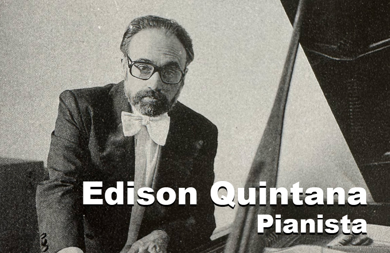 Edison Quintana, pianista