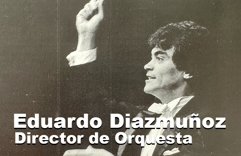 Eduardo Díazmuñoz, director de orquesta
