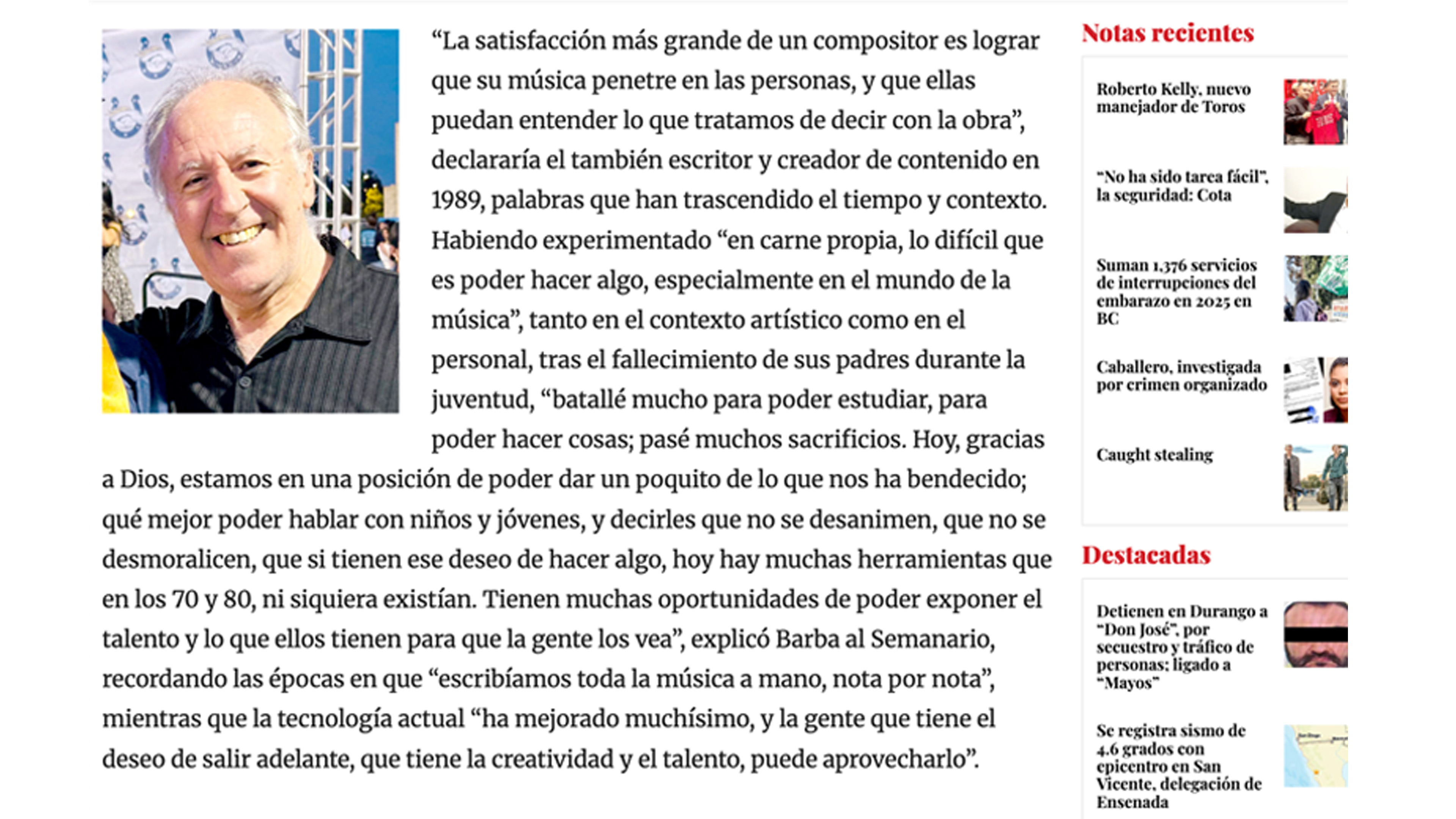 Escena de The Penny: Víctor M. Barba como Homeless