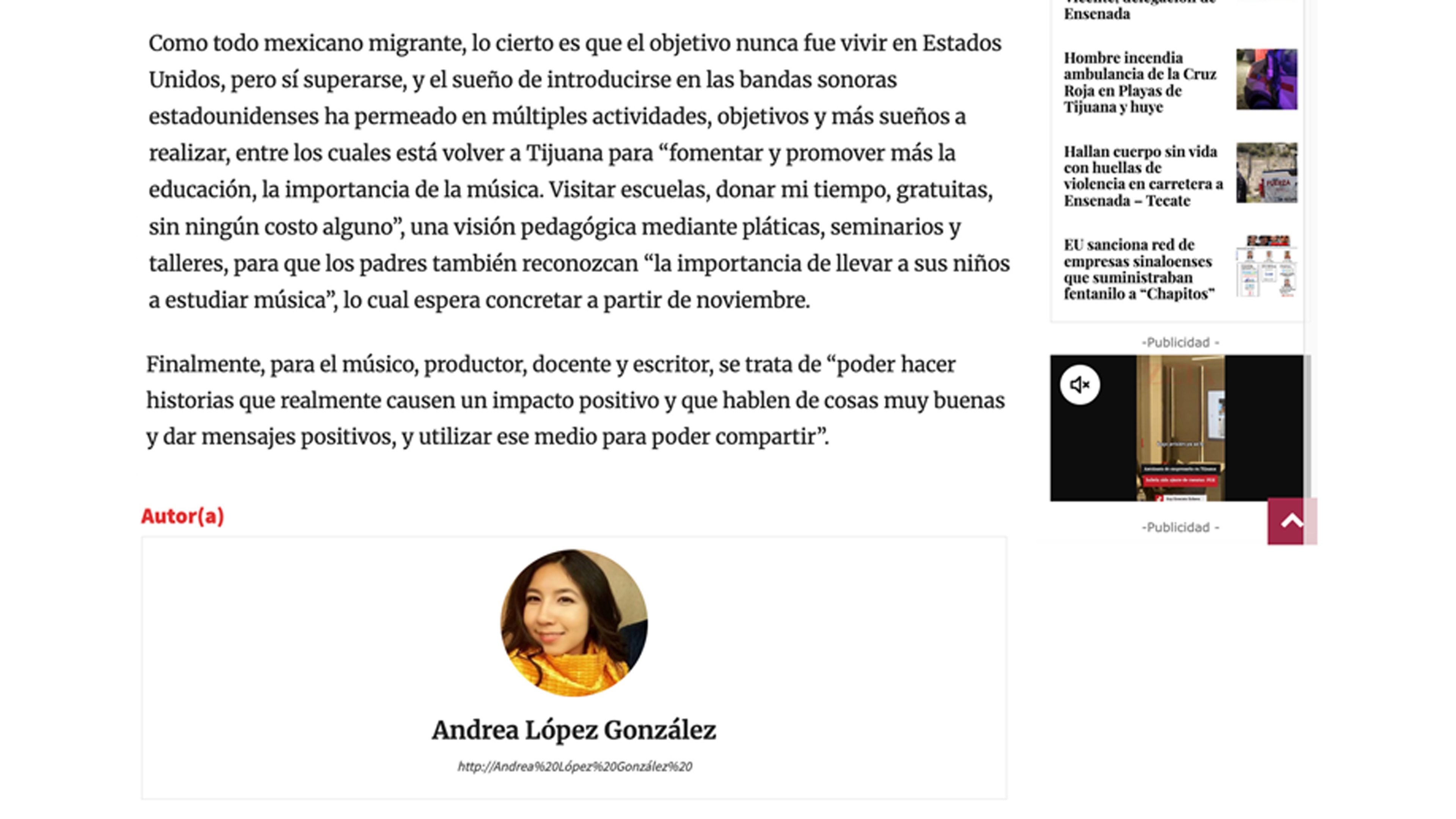 Escena de Sueños Amargos: Víctor M. Barba como Dr. López